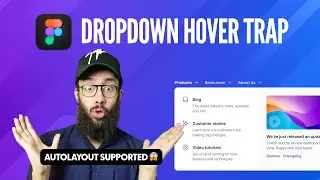 How to Build an Interactive Dropdown Overlay in Figma – Master Hover Traps!