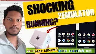 My Solo Startup App Running on 2 Emulators! Mac Mini M4 SHOCK TEST 🔥