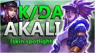 AKALI'S NEW #1 SKIN?! it's so beautiful.... (New K/DA Akali Skin)