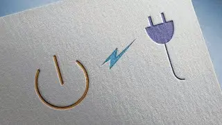 Electrical logo design in adobe illustrator