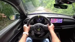 2025 Abarth 600e Scorpionissima (280 hp) | POV Test Drive