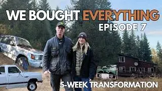 5-Week Transformation?! We Bought a 1980's House with EVERYTHING Included
