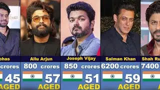 Top 50 Richest Actors in India 2025