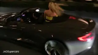 CRAZY Aston Martin Vanquish In Monaco! Girls & LOUD Accelerations!
