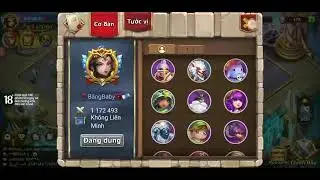 My friend's account 4m5 might lost all heroes. Bye Seratica Relic50, Celestica Relic 19.#castleclash