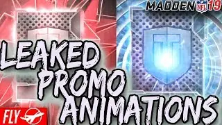 LEAKED UPCOMING PROMO PACK ANIMATIONS! INCLUDING ZERO CHILL, BLITZ, PLAYOFFS AND MORE! MUT 19