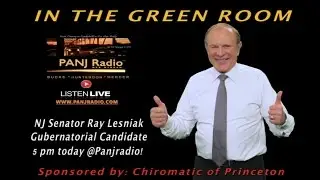 In The Green Room with Senator Ray Lesniak