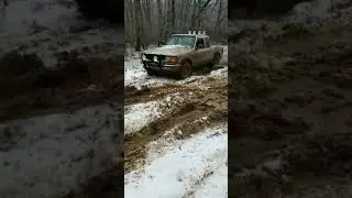 Ford ranger mudding