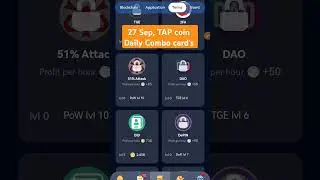 Today Tap coin Daily Combo card's || tap coin daily combo today #tapcoinairdrop #tapcoincombo