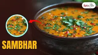 Revealing Hotel Style Sambhar Recipe | Spice Jin