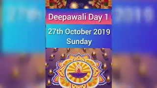 Diwali 2019 date and day / Diwali 2019 date all over the world / Deepawali 2019