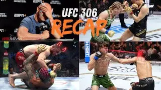 UFC 306 RECAP (RESULTS)
