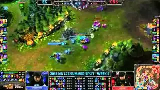Evil Geniuses vs Curse | EG vs CRS | 2014 NA LCS Summer Split W6D1 G3 [HQ]