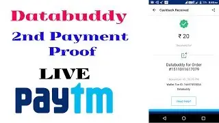 Databuddy app paytm proof live | 2nd Payment Proof | | Bangla Tutorial