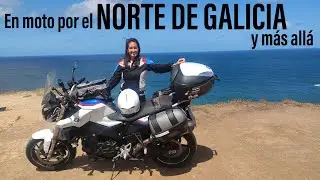 En moto por el norte de Galicia