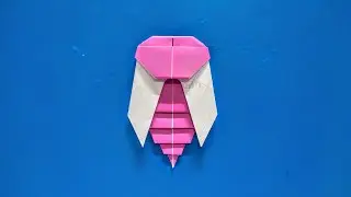 How To Make a paper Origami Cicada Easy - Origami Cicada Easy step by step - Origami Tutorial
