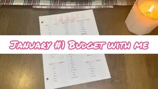 Budget with Me January Paycheck #1 | 🌸 $3480 🌸 | Planning for the New Future | 
