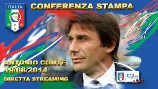 Conferenza stampa presentazione Antonio Conte - 19 agosto 2014