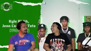 DAD REACTS TO CYPHER: Kyle Richh, Jenn Carter & Tata (PART 2)