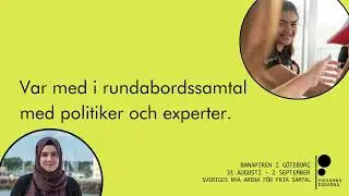 Vad s&auml;ger du?! Ett ungdomsprojekt som g&aring;r ut p&aring; att g&ouml;ra fler unga r&ouml;ster h&ouml;rda, av Frihamnsdagarna.