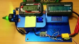 Motor Thrust Test RCX H2205 2350kv ZTW 18A BL14MH 4S 15.4V GF5040