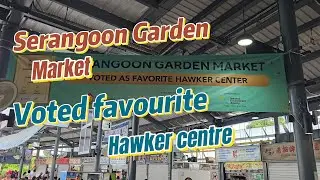 Serangoon Garden Market Voted favourite hawker Centre On Nov 4, 2024 #揭晓最受欢迎的小贩中心
