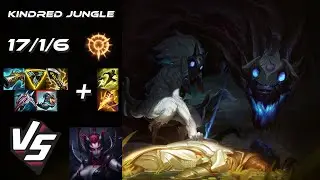 JUNGLE Kindred vs Elise - EU Challenger Patch 25.S2.3