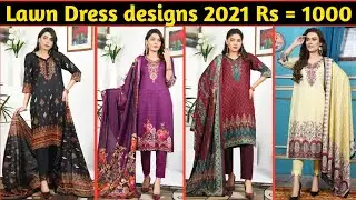 Summer lawn dress design 2021 | lawn ke suit ke design | lawn suit design 2021