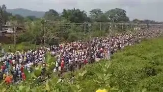 20 September muri jn  rail teka || kurmi samaj 2023 💛 || Mahato Chowa ||
