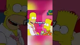 Homer can't strangle Bart anymore❤️ || #simpsons #shorts