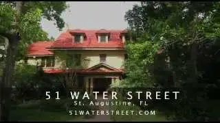 ST AUGUSTINE WATERFRONT HOME FOR SALE - 51 Water Street, MLS #131792