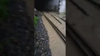 haflong rainfall floods on railway track badarpur hills section LUMDING division