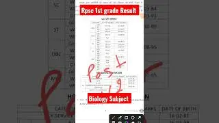 Rpsc / Rpsc 1St grade Result / rpsc 1St grade 2022 result / 1St grade result / #viral / #Rpsc