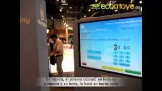 Ejemplo recarga de veh&iacute;culo el&eacute;ctrico en una red local de BlueMobility (V&iacute;a ecomove)