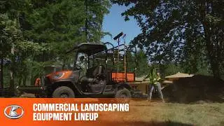 Commercial Landscaping Equipment Lineup