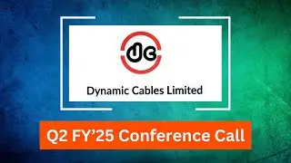 Dynamic Cables Q2 2025 Conference Call #conferencecall #concall #earningscall #dynamiccables