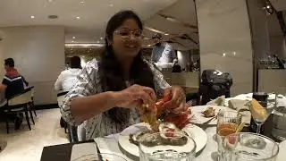 Buffet at Taj Mumbai Seafood included and Mumbai famous Falooda