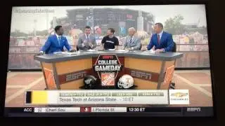 College Gameday Week 2 picks (9/10/2016) BATTLE AT BRISTOL