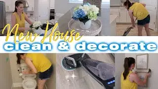NEW HOUSE CLEAN WITH ME + DECORATE SUMMER REFRESH 2021 | MOM LIFE SPEED CLEANING