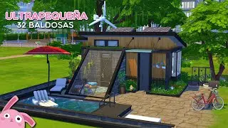CASA ULTRAPEQUEÑA [32 Baldosas] Los Sims 4 🏡 SPEED BUILD