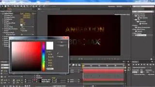 After Effects Optical flares&glow how to use