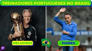 Surpresa! Os Treinadores Portugueses que Mais Deram o Que Falar no Futebol Brasileiro