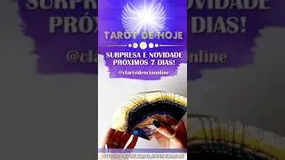 ❤️ SURPRESA E NOVIDADE PR&Oacute;XIMOS 7 DIAS! #SHORTS ✨ TAROT RESPONDE INTERATIVO DE HOJE FOFOQUEIRO!