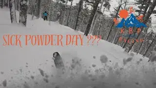 Skiing Mount Bohemia on a SICK POWDER DAY | KBP RACING