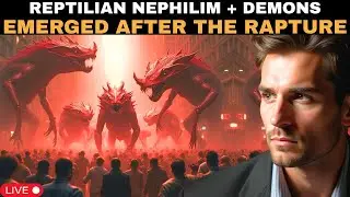 Reptilian demons + nephilim emerged after the rapture #endtimes  #rapture #jesus
