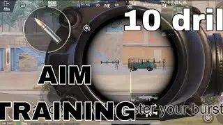 Aim training for low end device BGMI