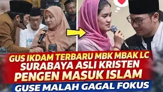 VIRAL‼️MOMEN MBAK MBAK LC CANTIK NASRANI NGAJI DI GUS IKDAM , JAMAAH KAGET DENGAN SENYUMANNYA 