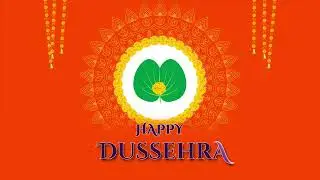 Dussehra Festival Wishes Background Video English, Marathi, Hindi | 4K | FREE TO USE