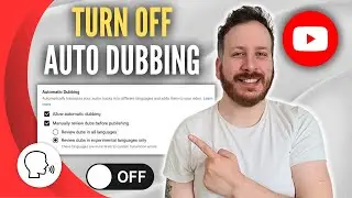How To Turn Off Auto Dubbing On Youtube