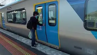 Westall station walk through, HCMT train ride to Clayton station. Melbourne Australia.